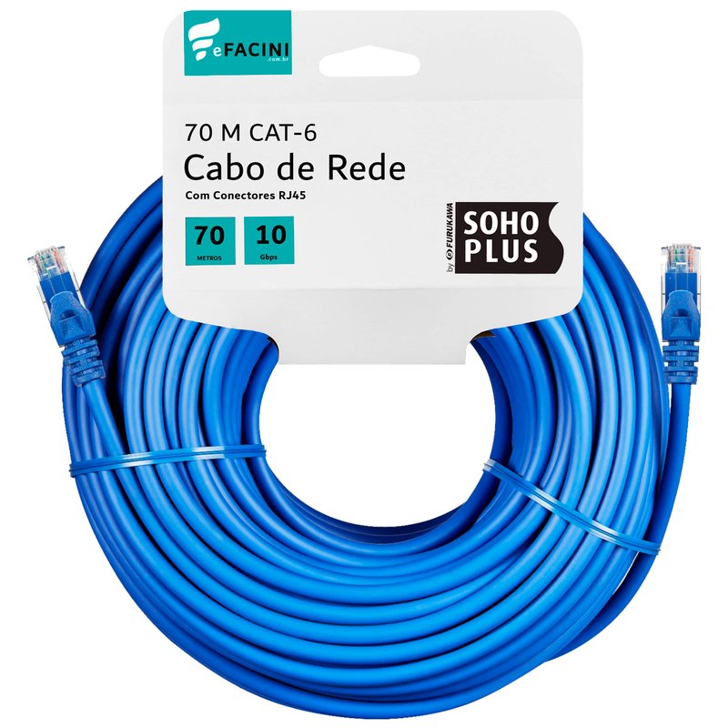 cabo de rede efacini cat6 70 metros 1