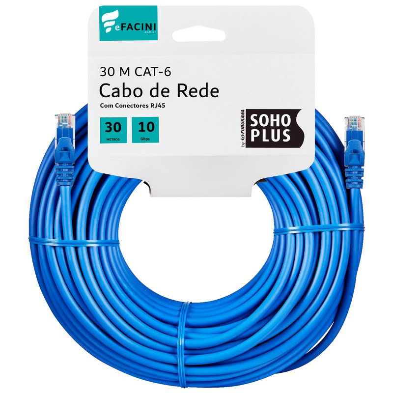 cabo de rede efacini cat6 30 metros 1