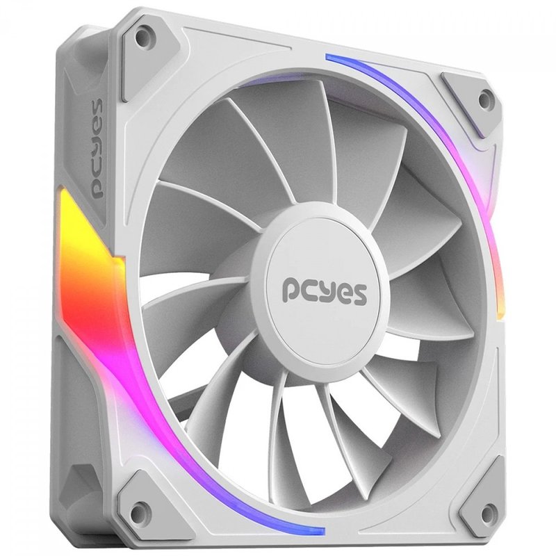 cooler para gabinete pcyes sangue frio 3 argb white ghost reverse 120mm branco argbsf3wgrvbr 2386